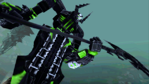 Black * Rock Shooter: The Game screenshot 4 for PSP